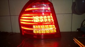 Mercedes GL- regeneracja oświetlenia LED