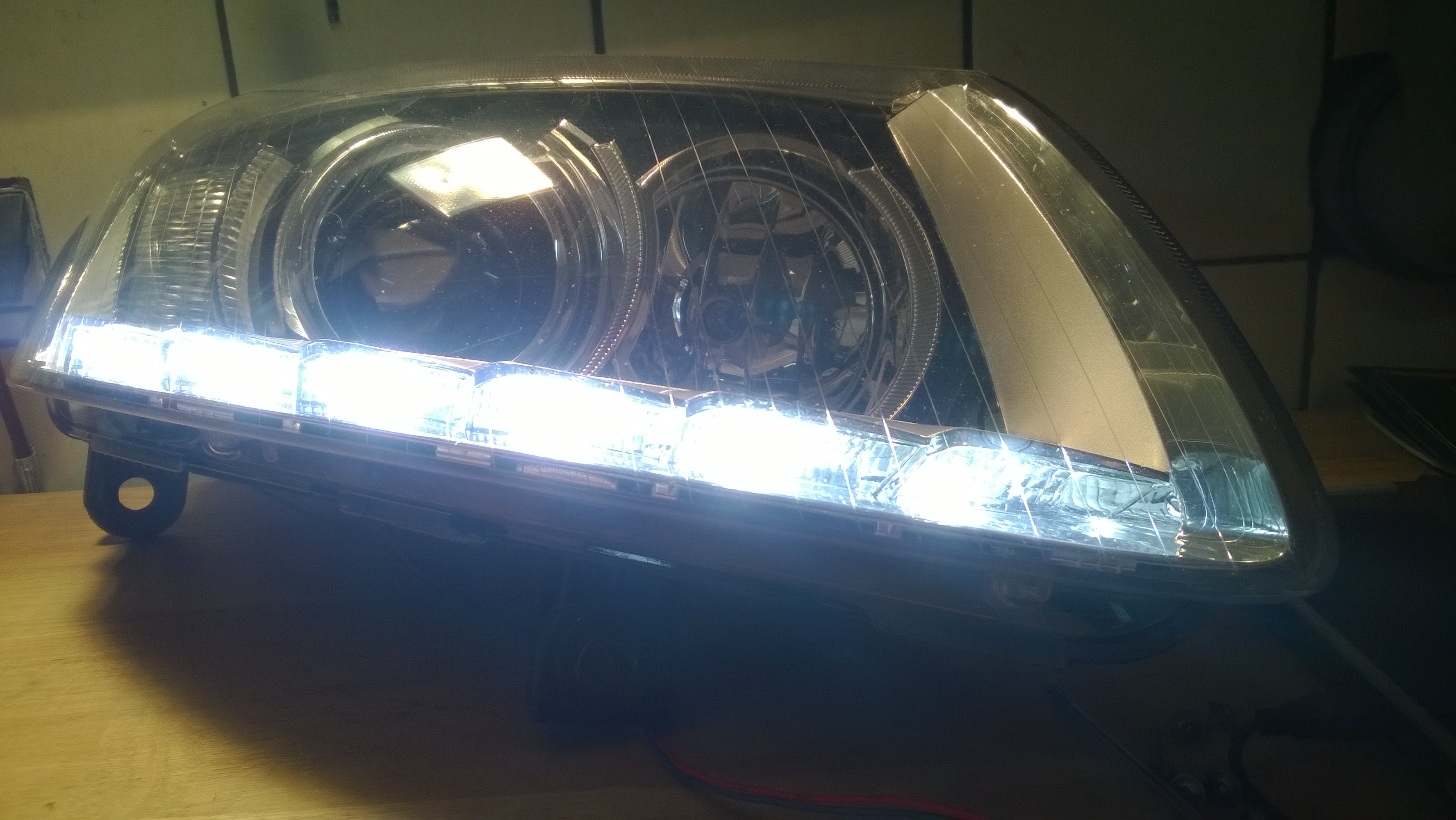 Regeneracja lamp przednich Audi A6