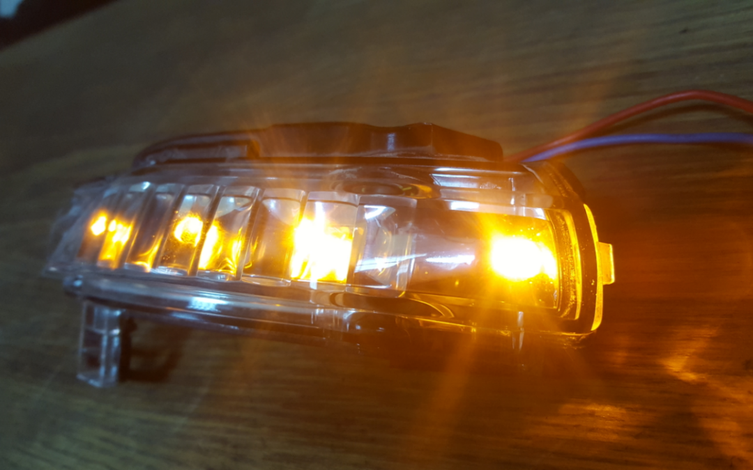 Regeneracja lamp led Dodge Durango 2015r kierunkowskaz lusterka