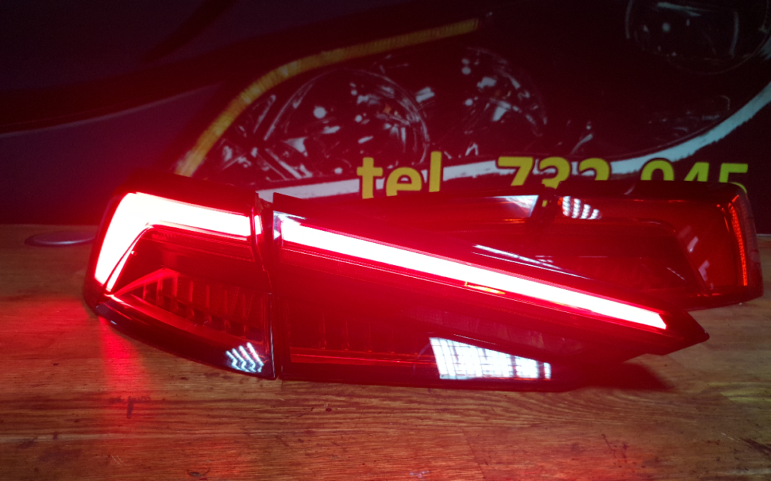 Regeneracja lamp led tył Audi A5 2018r 8w6
