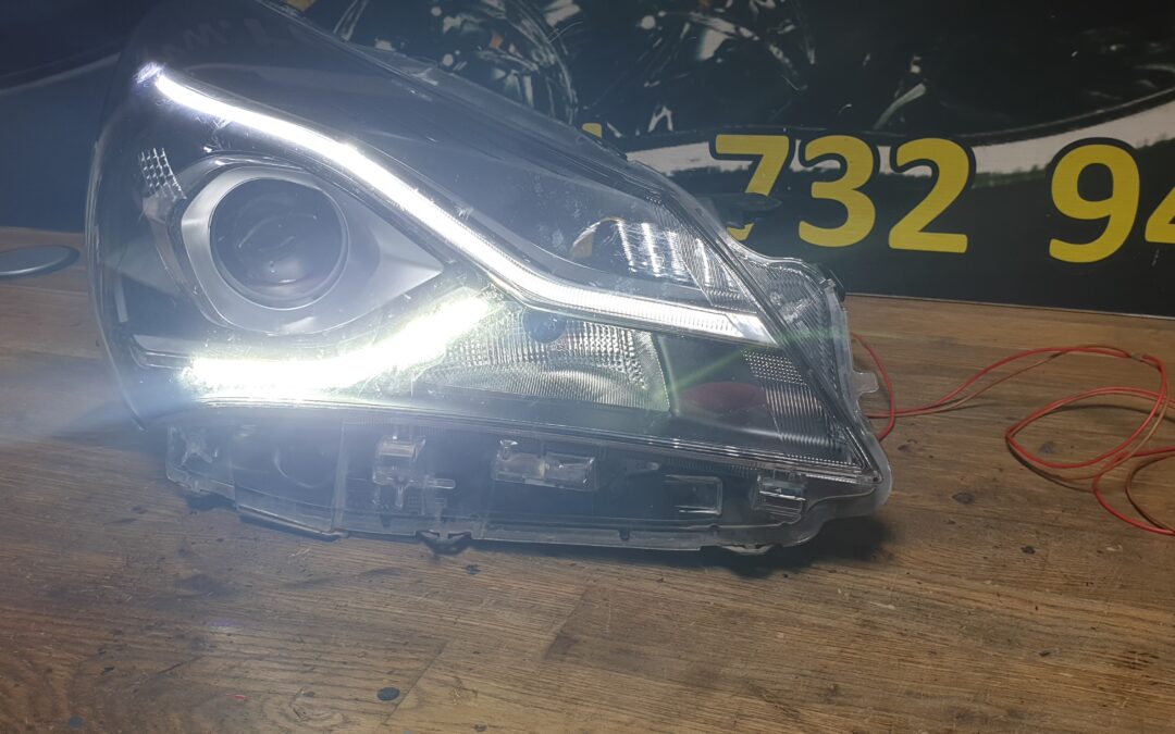 Toyota Yaris 2018 DRL LED – regeneracja lampy