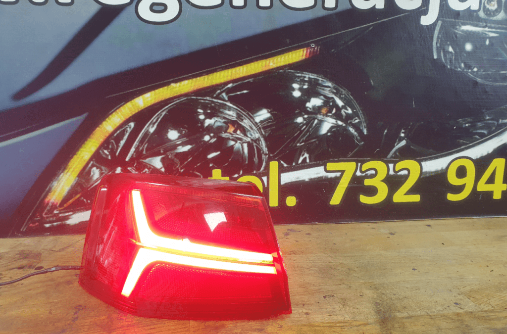 Naprawa lampy Audi A6 C7 lift
