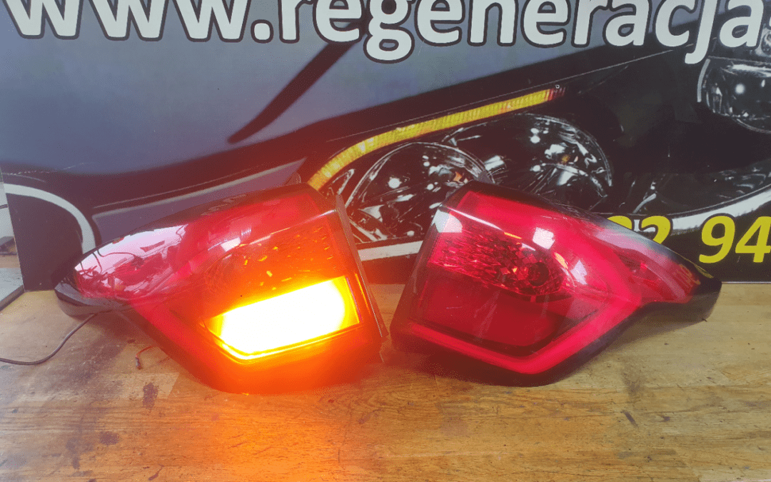 Ford Kuga 2020r – Przeróbka lamp z USA