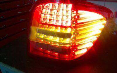 Naprawa lamp Mercedes ML W164 lift