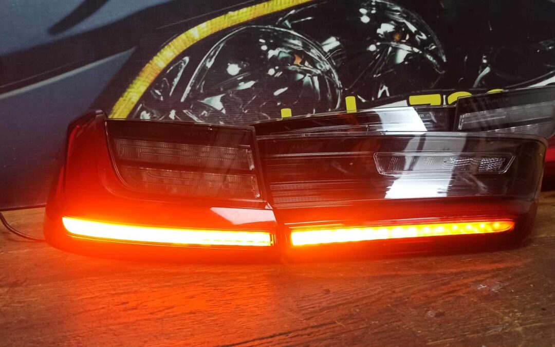 Przeróbka lamp tylnych BMW G20 na UE