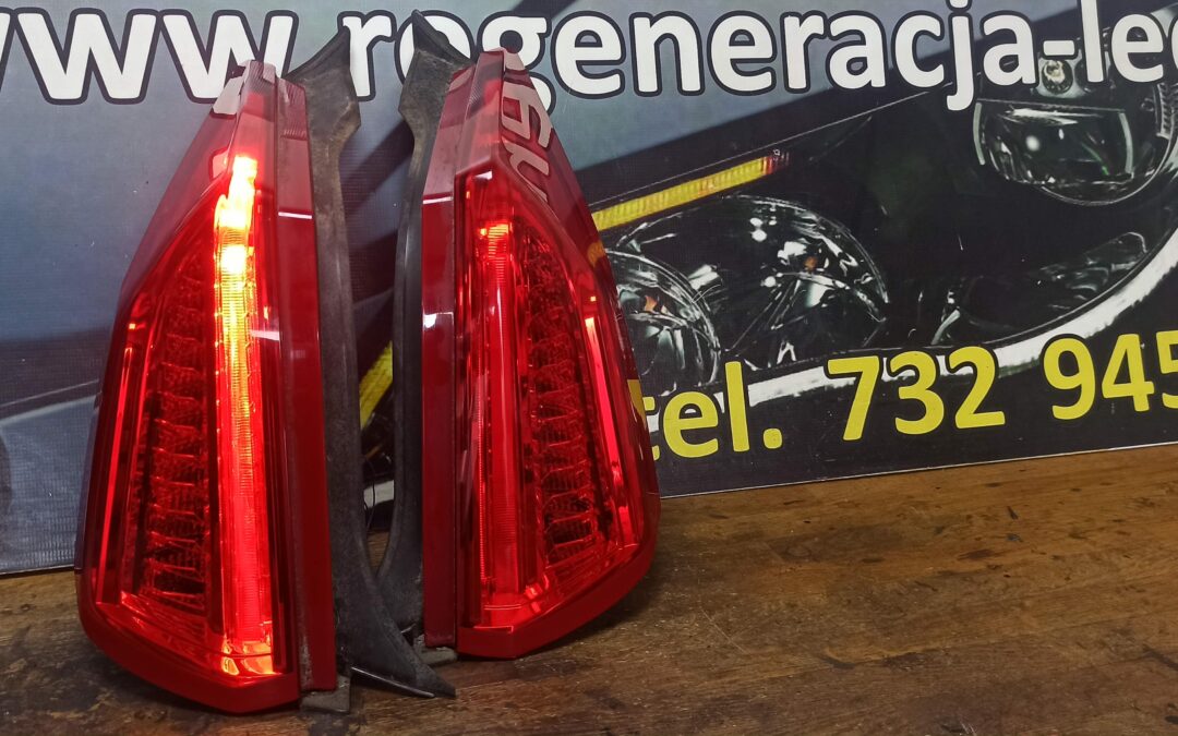 Cadilac CTS 2019 – przeróbka lamp na UE