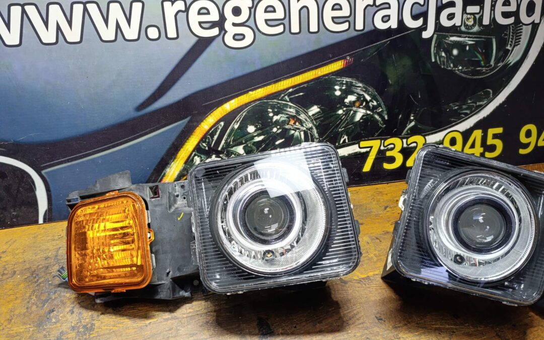 Hummer H3 – przeróbka reflektorów na Bi-led